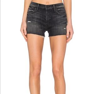 Mother The Stunner Fray Shorts in Crash and Burn